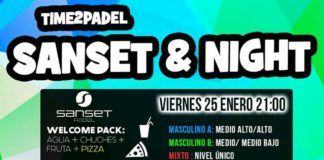 La oferta de Torneos Time2Padel para cerrar enero.