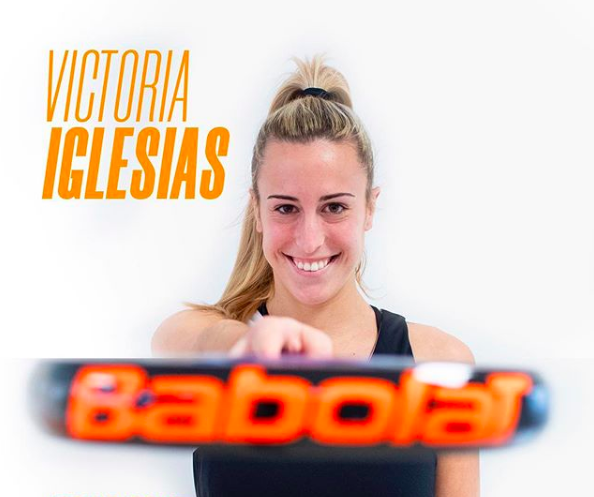 Victoria Iglesias ficha por Babolat Padel