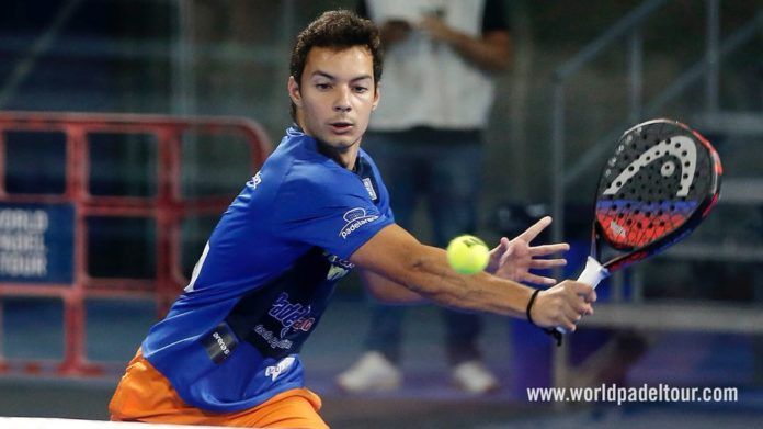 Javi Martínez, el jugador que más jugo en World Padel Tour 2018.