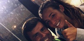 Alix Collombon junto a Nicole Traviesa y Juan Alday.