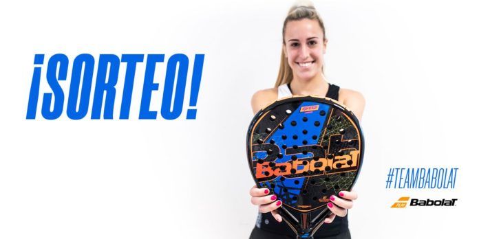 Babolat Padel sortea la pala de Victoria Iglesias.