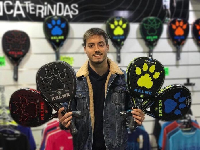 Josete Rico en su presentación con Kelme.