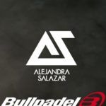 ALejandra Salazars nya logotyp med Bullpadel.