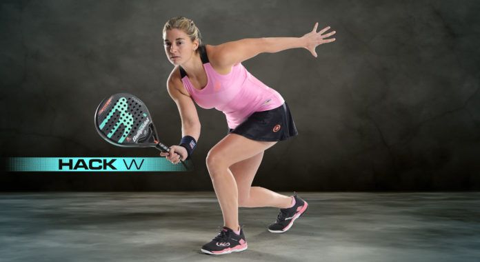 La Bullpadel Hack W 2019, la nueva pala de Alejandra Salazar.