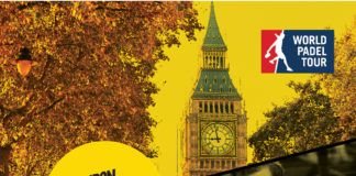El póster del London Master del World Padel Tour.