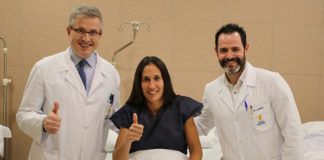 Mapi Sánchez Alayeto, operada con éxito.