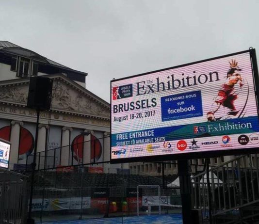 Die Brüsseler Ausstellung von 2017.