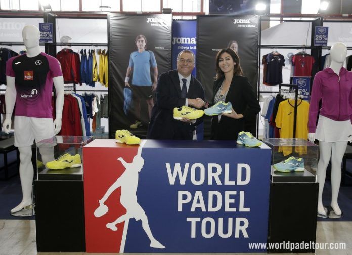 JOMA, nueva zapatillas oficial del World Padel Tour.