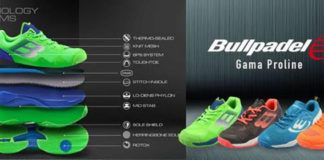 La nueva colección de zapatillas Bullpadel 2019.
