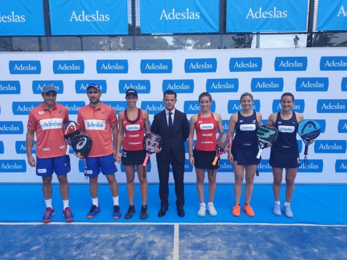 La presentación de Adeslas Padel.