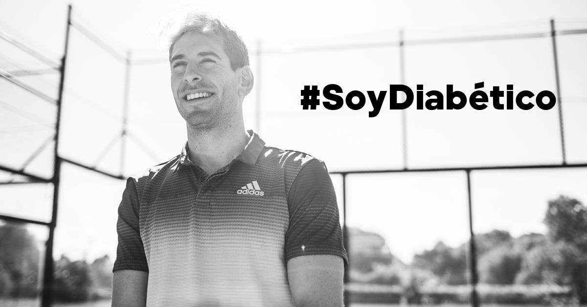 Álex Ruiz promueve la campaña #SoyDiabético
