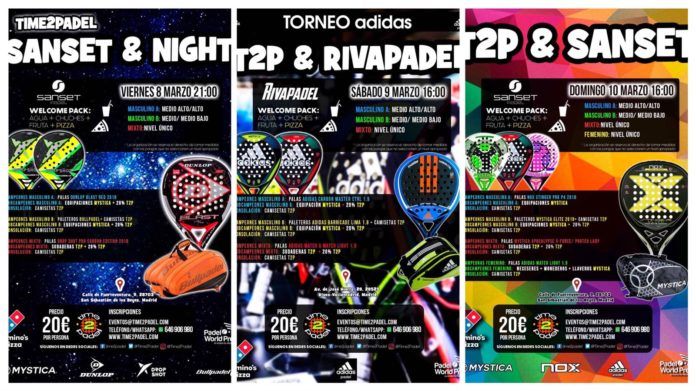 Torneos Time2Padel - Rivapadel.
