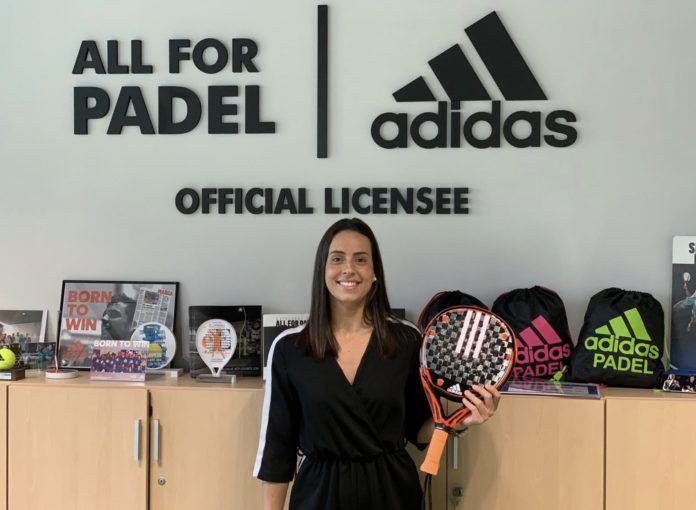 Sofía Araujo, jugadora Adidas Padel.