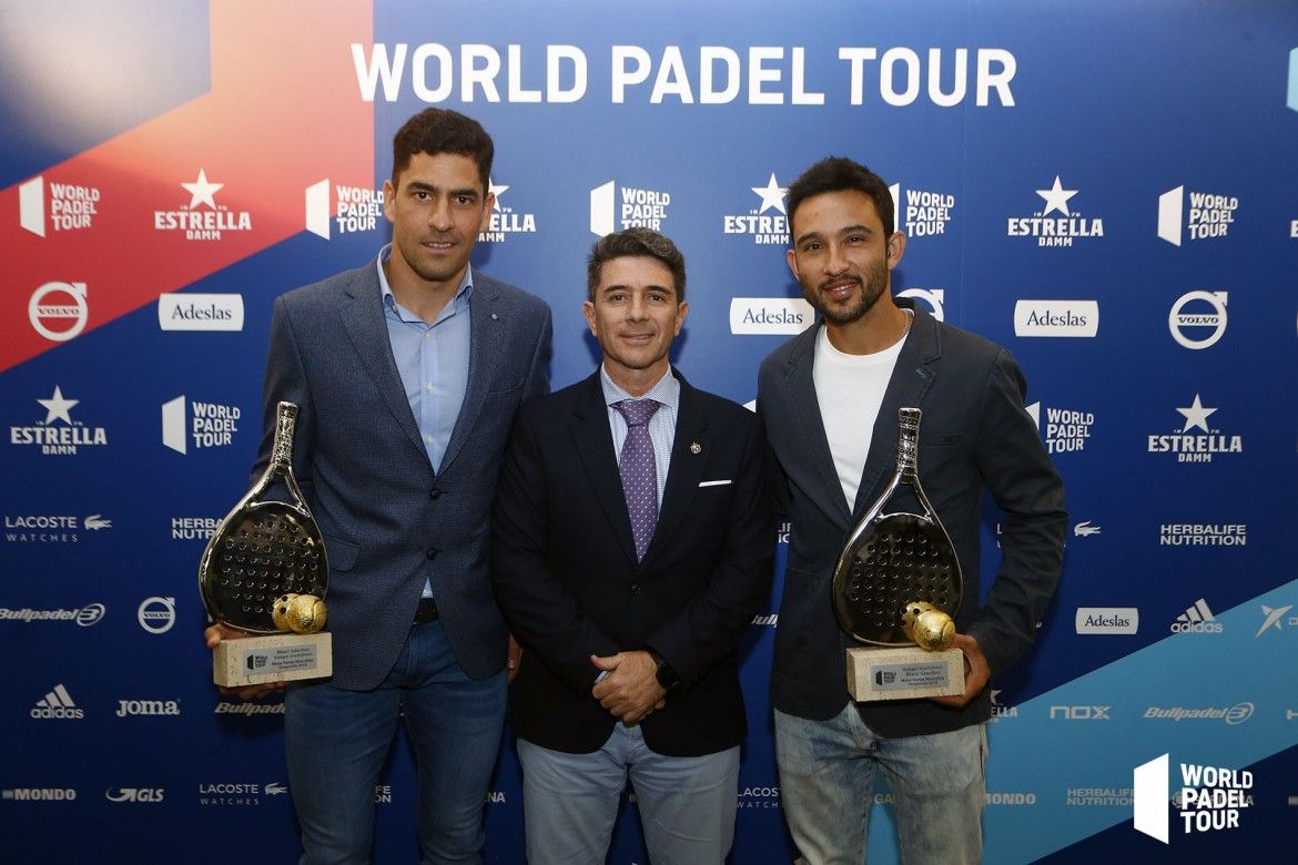 Entregados los premios World Padel Tour a los mejores de 2018