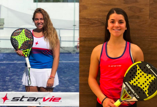 Camila Ramme y Gala Katthain, primeras jugadoras Star Vie mexicanas.