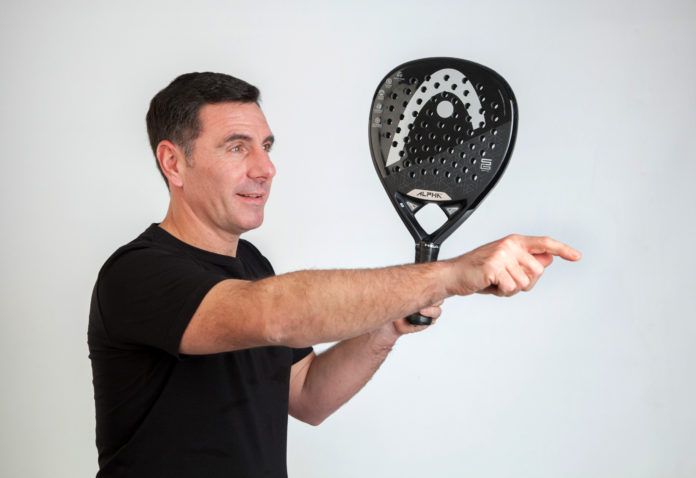 Gustavo Pratto, director de la Head Padel Academy.