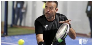 Gaby Reca y Willy Lahoz en la previa del Alicante Open. | Foto: World Padel Tour