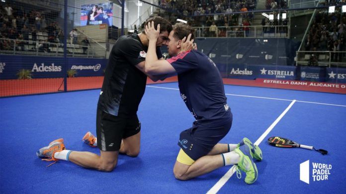 Paquito y Lebrón en la final del Alicante Open. | Foto: World Padel Tour