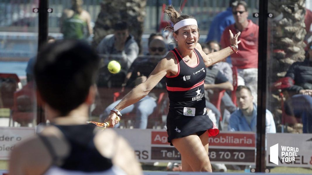 Carolina Navarro nel round di Alicante Open. | Foto: World Padel Tour