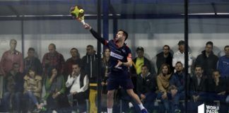 David García Campos en la previa del Alicante Open. | Foto: World Padel Tour