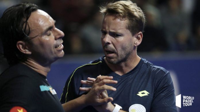 Aday Santana junto a Godo Díaz en el World Padel Tour. | Foto: World Padel Tour