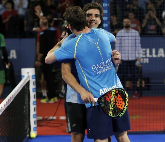 Paquito y Lebrón doblegan a Juan Martín y Tapia Paquito y Lebrón.