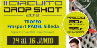 El Cartel del II Circuito Drop Shot.