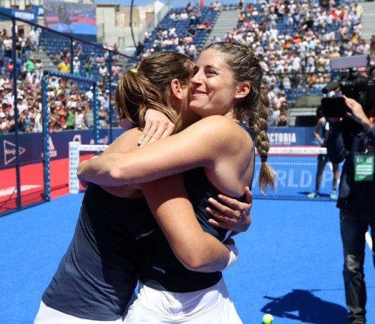 Alejandra Salazar i Ari Sánchez al Jaén Open. | Foto: World Padel Tour