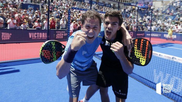Paquito Navarro y Juan Lebrón en el Jaén Open. | Foto: World Padel Tour