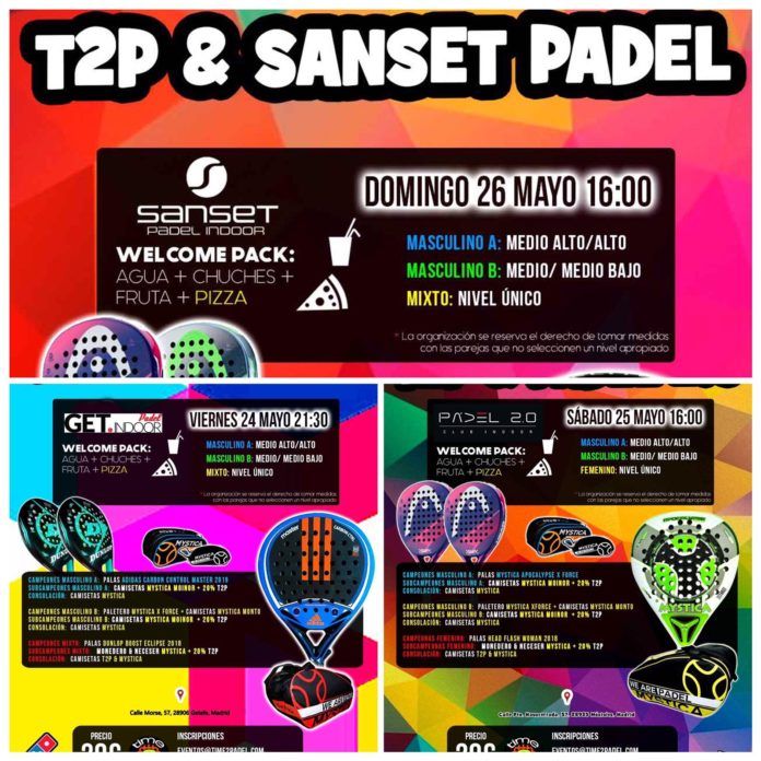 Torneos Time2Padel.