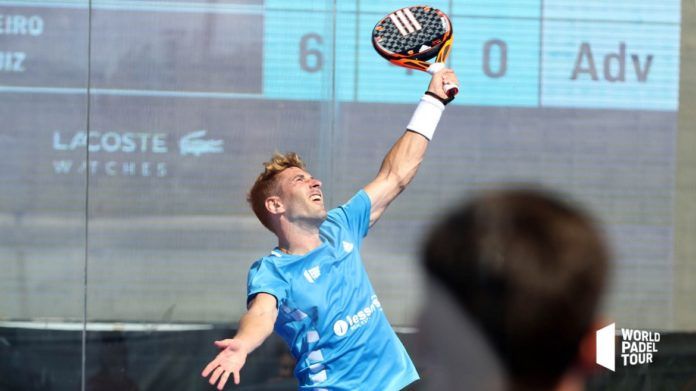 Álex Ruiz en el Jaén Open. | Foto: World Padel Tour