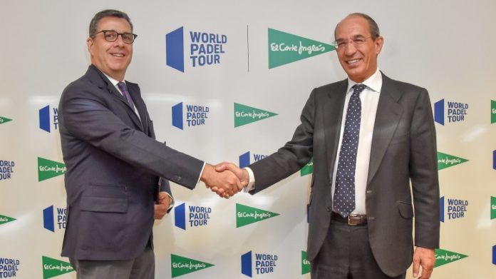 José Luis Serrano, de World Padel Tour, y José Luis González Besada, de El Corte Inglés. | Foto: World Padel Tour