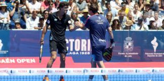 Lebrón y Paquito en el Jaén Open. | Foto: World Padel Tour