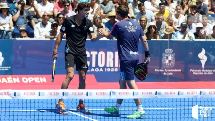 Lebrón y Paquito en el Jaén Open. | Foto: World Padel Tour