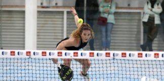 La jugadora María Navarro en el Vigo Open. | Foto: World Padel Tour