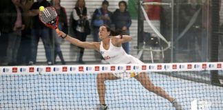 Sofía Araujo en 1/16 del Vigo Open. | Foto: World Padel Tour.