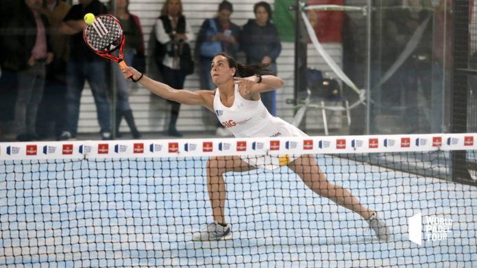 Sofía Araujo en 1/16 del Vigo Open. | Foto: World Padel Tour.