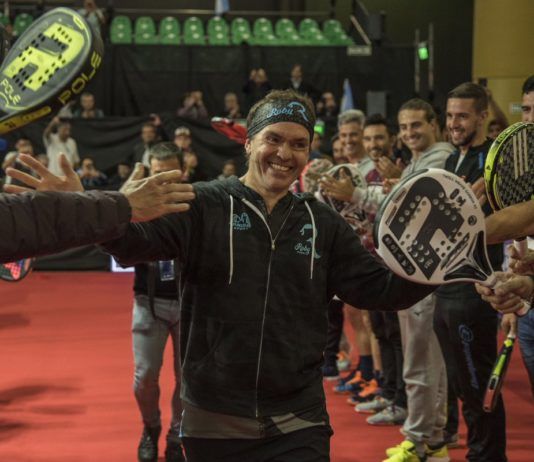 Robby Gattiker en el Buenos Aires Master. | Foto: World Padel Tour