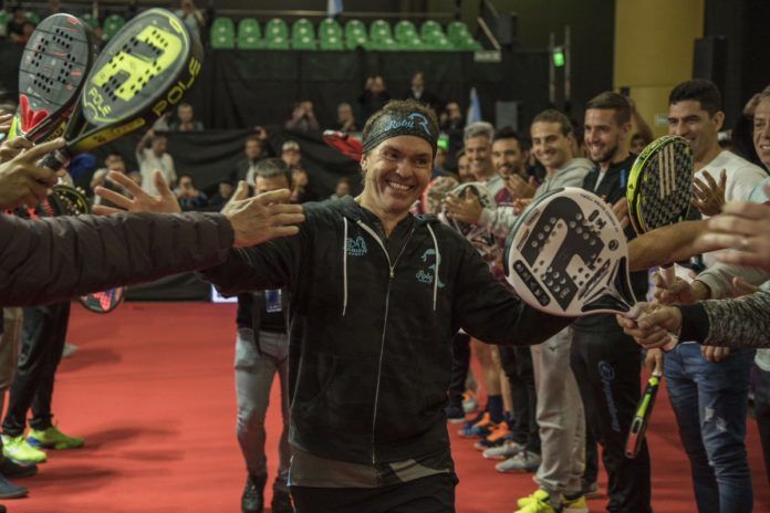 Robby Gattiker en el Buenos Aires Master. | Foto: World Padel Tour