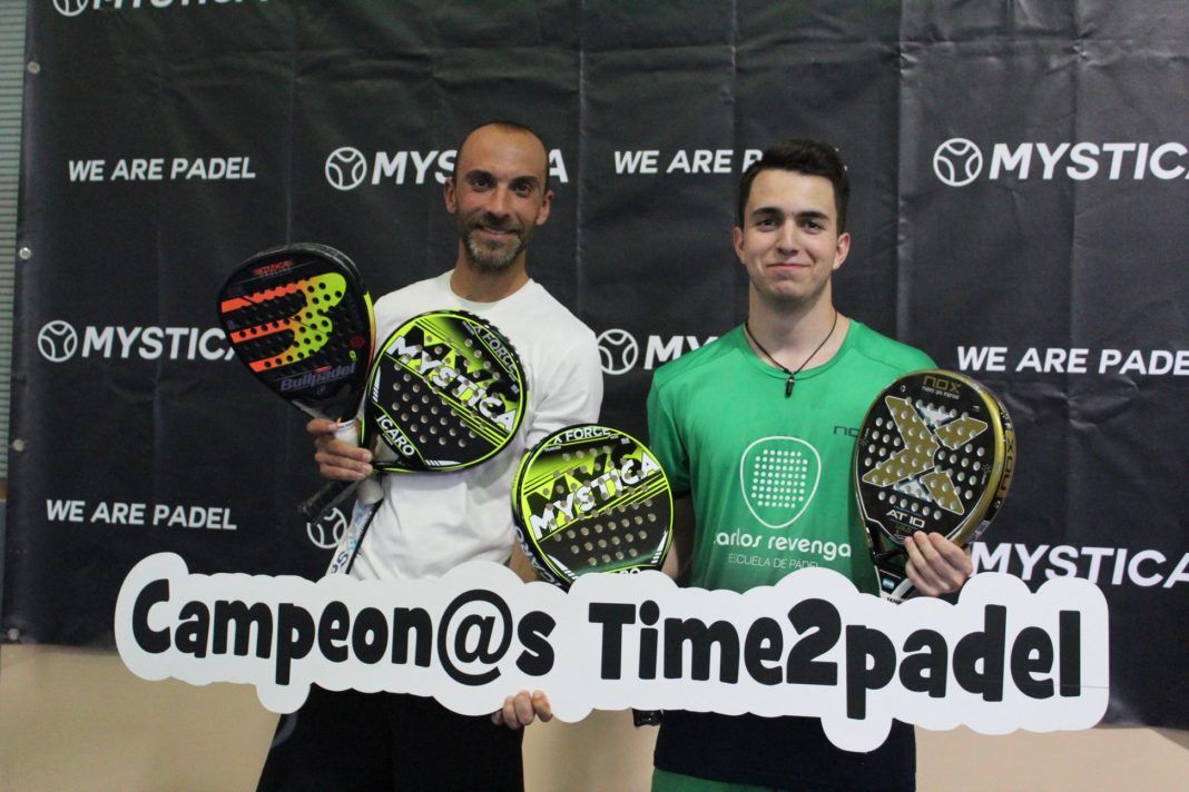 Los campeones del masculino A del Circuito Mystica. | Foto: Torneos Time2Padel