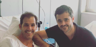 Juan Martín Díaz, operado con éxito.