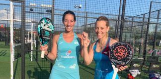 Teresa Navarro y Lucía Martínez en el Swedish Open. | Foto: World Padel Tour