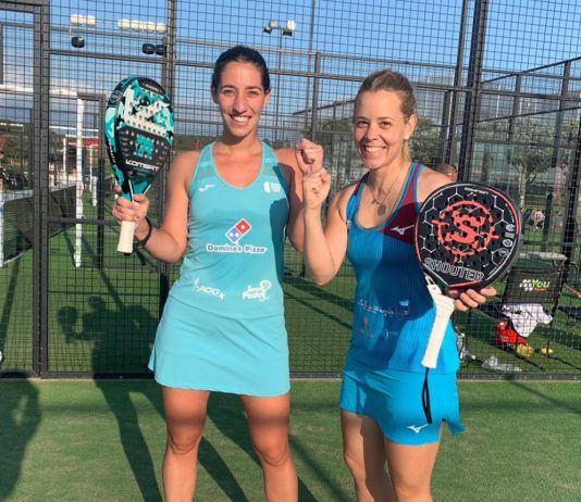 Teresa Navarro y Lucía Martínez en el Swedish Open. | Foto: World Padel Tour