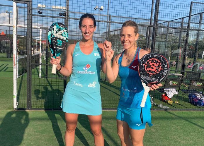 Teresa Navarro y Lucía Martínez en el Swedish Open. | Foto: World Padel Tour