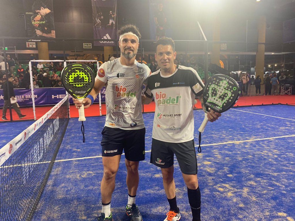 Allemandi and Silingo and in the Buenos Aires Master. | Photo: World Padel Tour