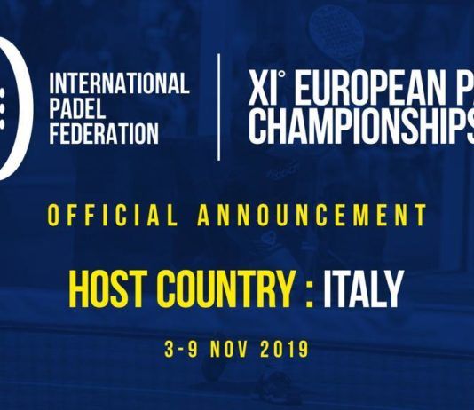La FIP anuncia la sede del próximo Europeo de pádel.