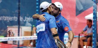 Bela e Lima. | Foto: World Padel Tour