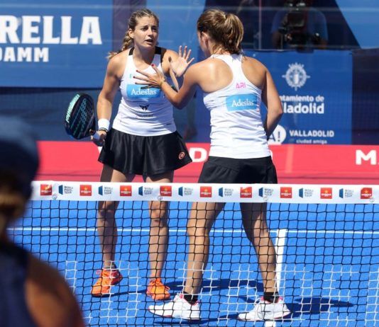Salazar y Ari Sánchez en el Valladolid Master. | Foto: World Padel Tour