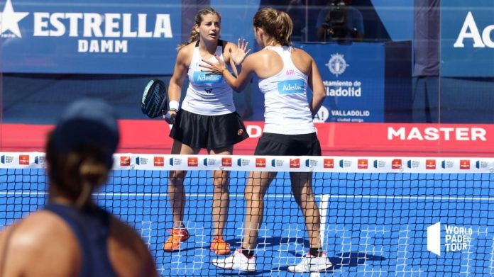 Salazar y Ari Sánchez en el Valladolid Master. | Foto: World Padel Tour