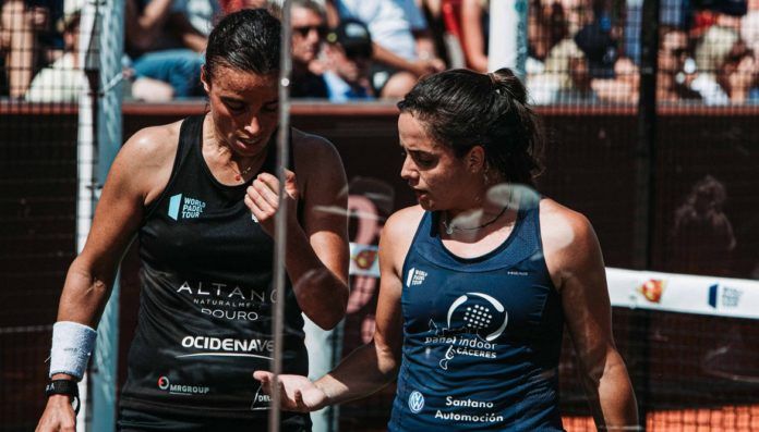 Nogueira y Josemaría en la ronda de octavos. | Foto: World Padel Tour
